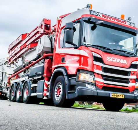 Rouwmaat beton pomp mixer overijssel achterhoek