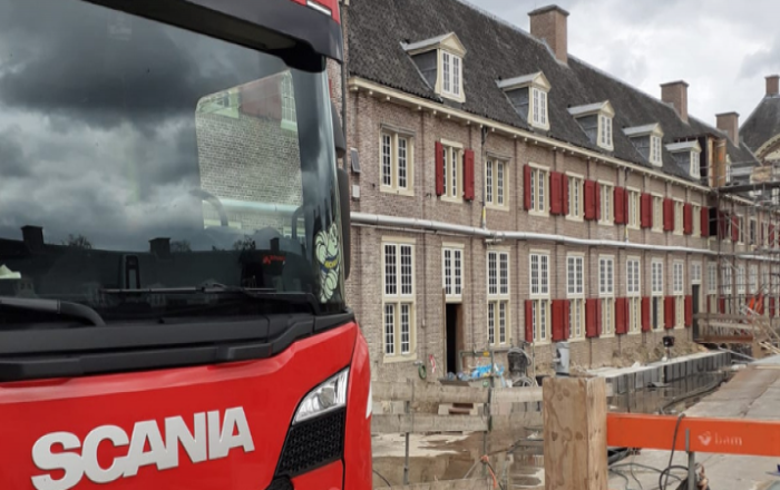 scania bij paleis het loo