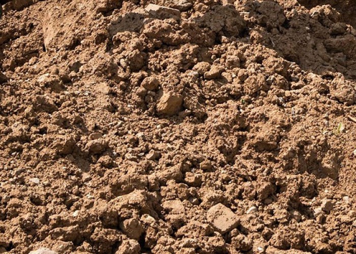 schone grond afval container rouwmaat