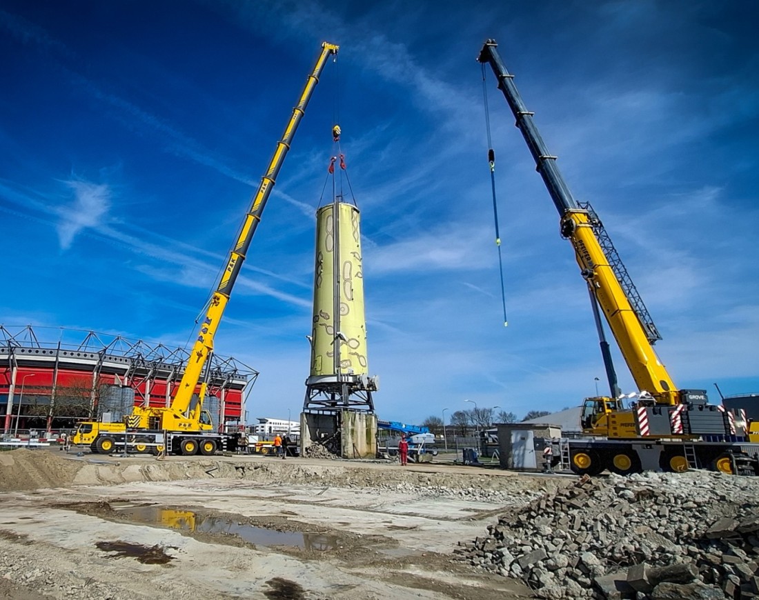 sloop enschede kraan waterzuivering rouwmaat gww 2