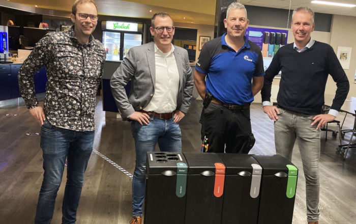 klant afval Veld Koeltechniek bonton container