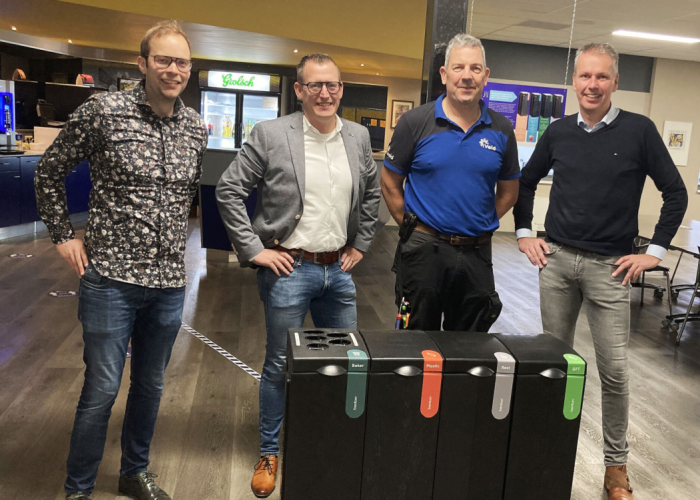 klant afval Veld Koeltechniek bonton container