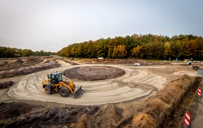 geopolymeer cementloos beton rouwmaat vliegveldweg enschede